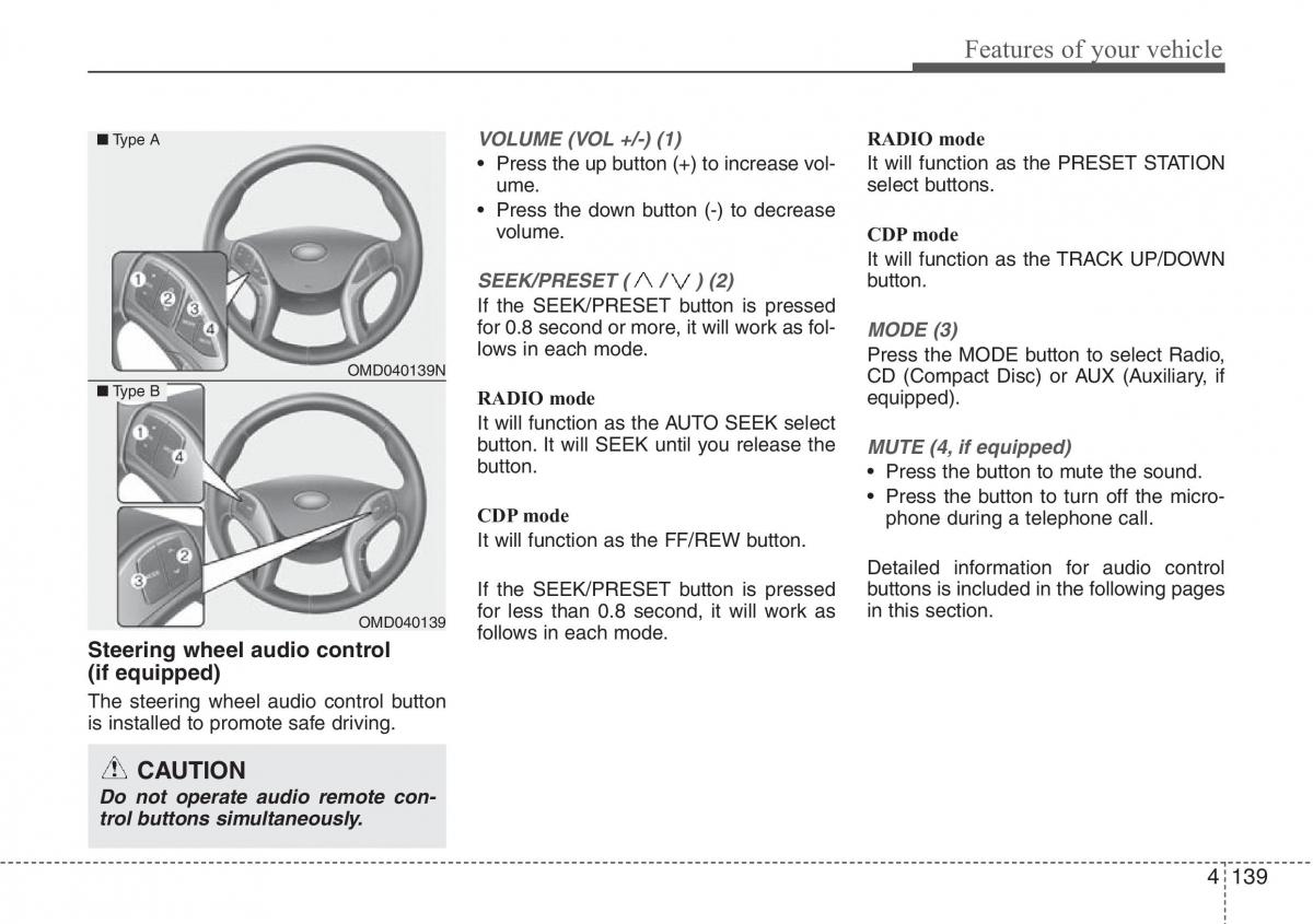 Hyundai i30 II 2 owners manual / page 222