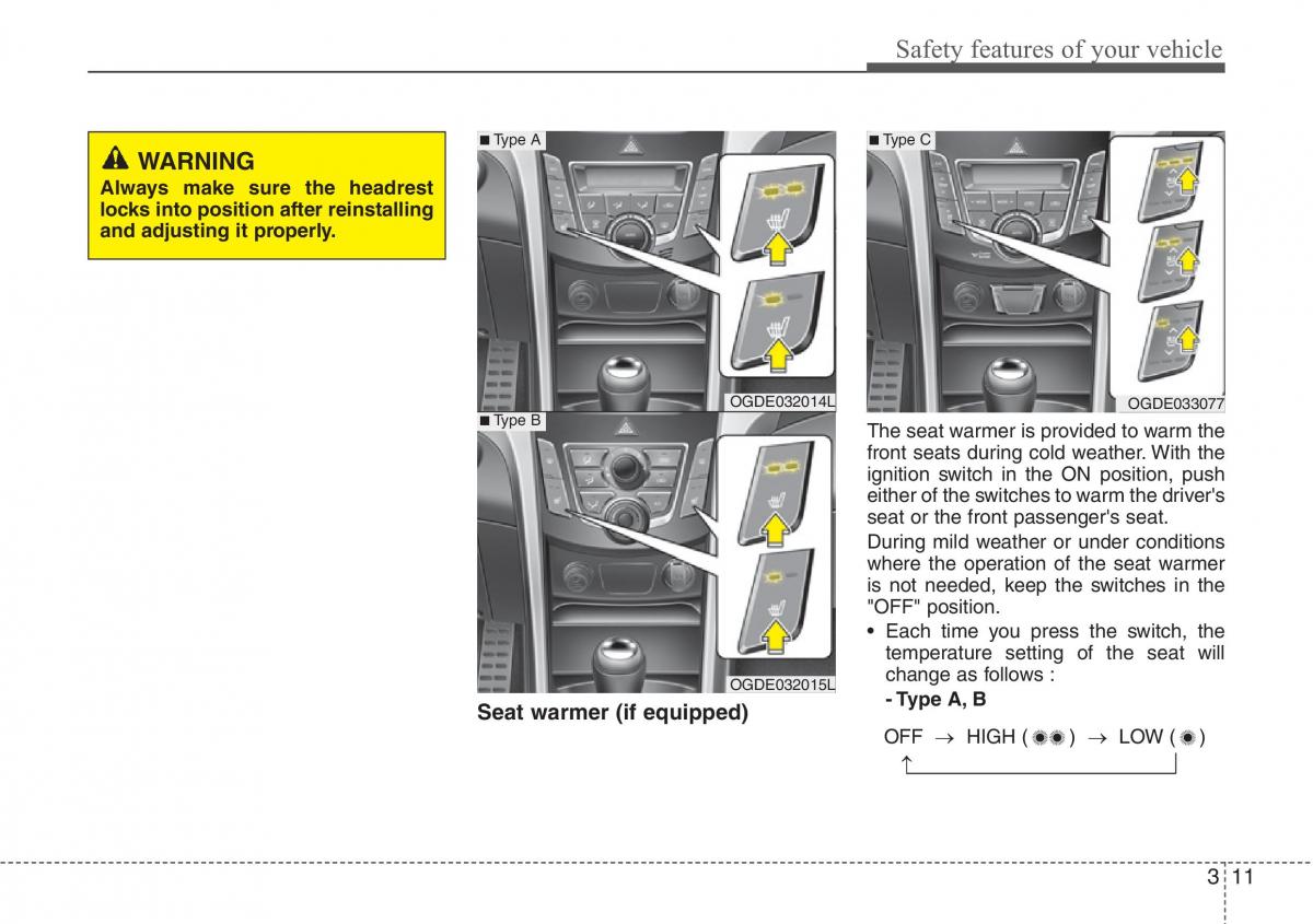 Hyundai i30 II 2 owners manual / page 30