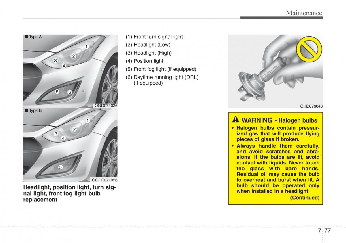 Hyundai i30 II 2 owners manual / page 426