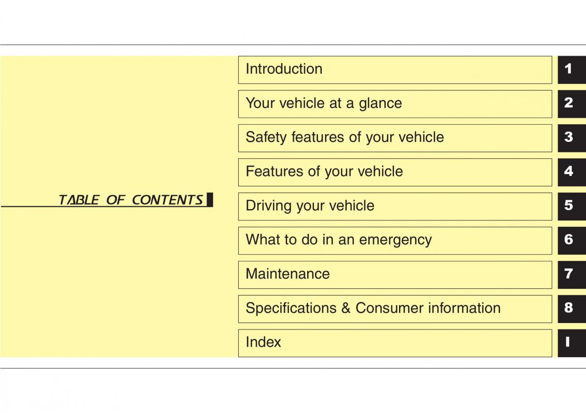 Hyundai i30 II 2 owners manual / page 5