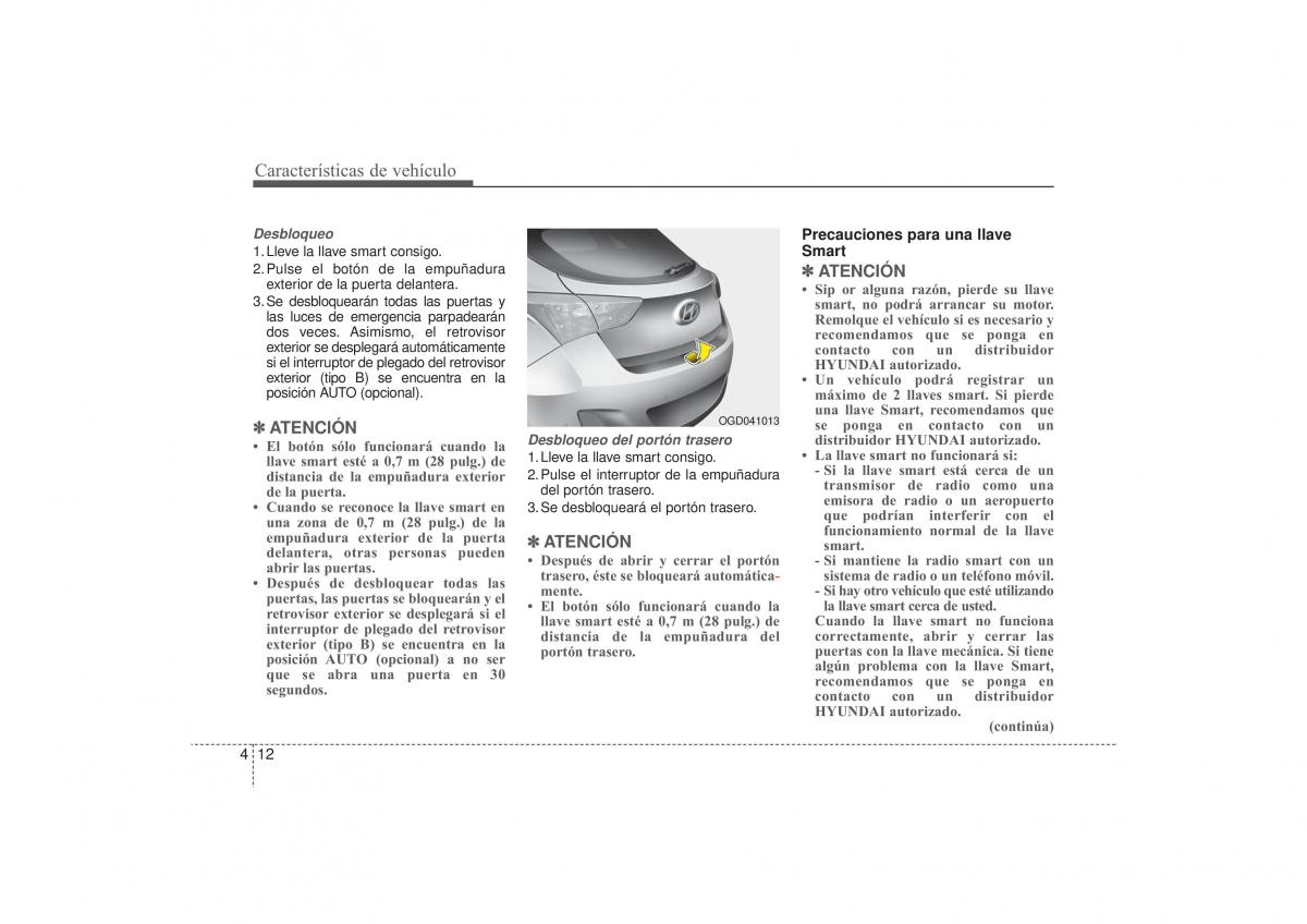 Hyundai i30 II 2 manual del propietario / page 96