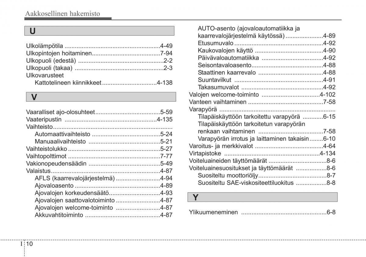 Hyundai i30 II 2 omistajan kasikirja / page 562