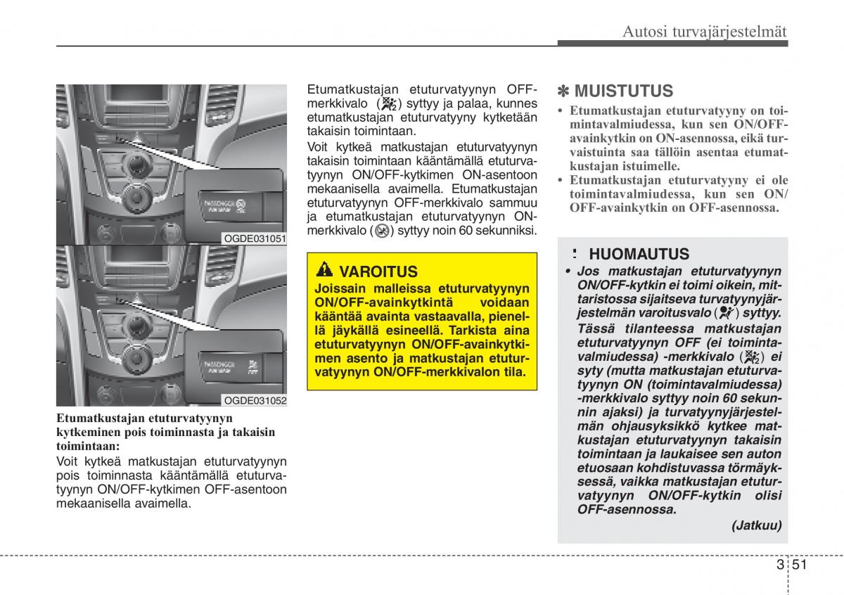 Hyundai i30 II 2 omistajan kasikirja / page 70