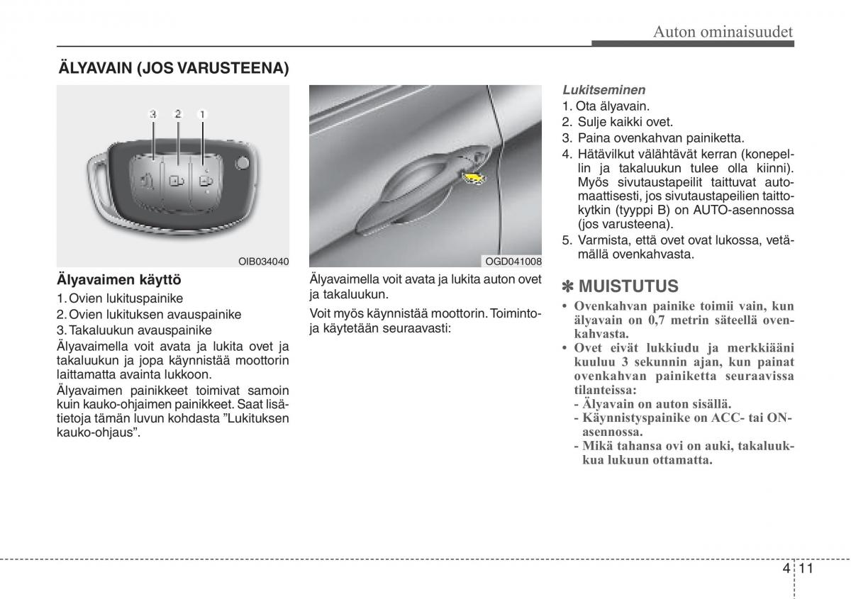 Hyundai i30 II 2 omistajan kasikirja / page 93