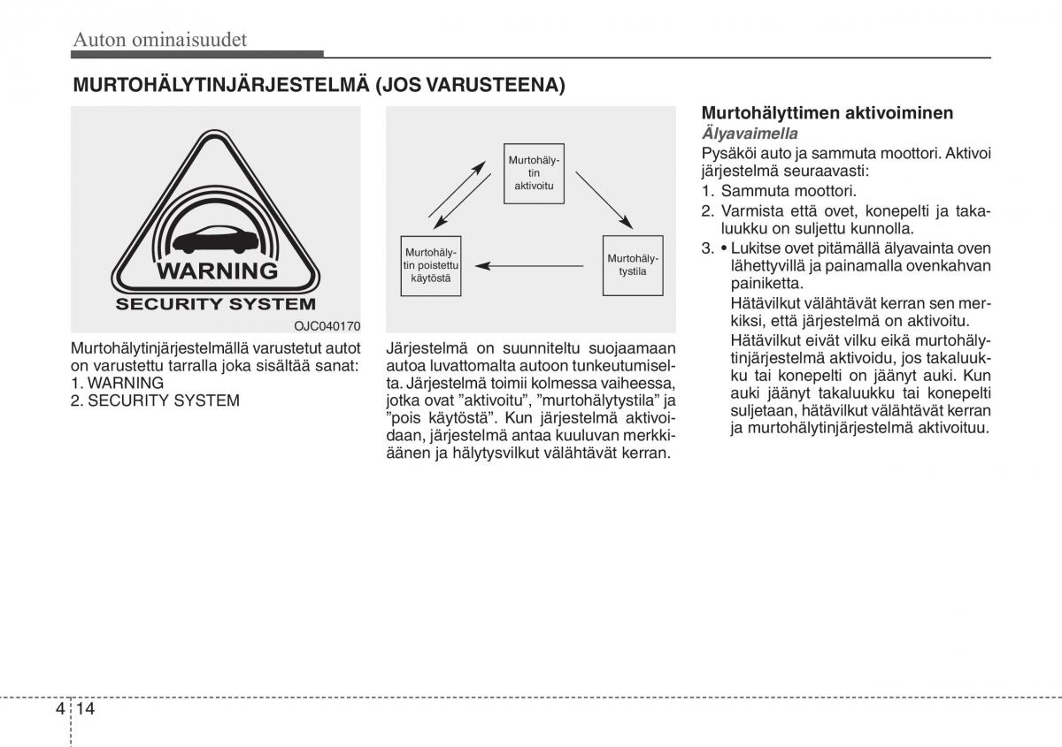 Hyundai i30 II 2 omistajan kasikirja / page 96