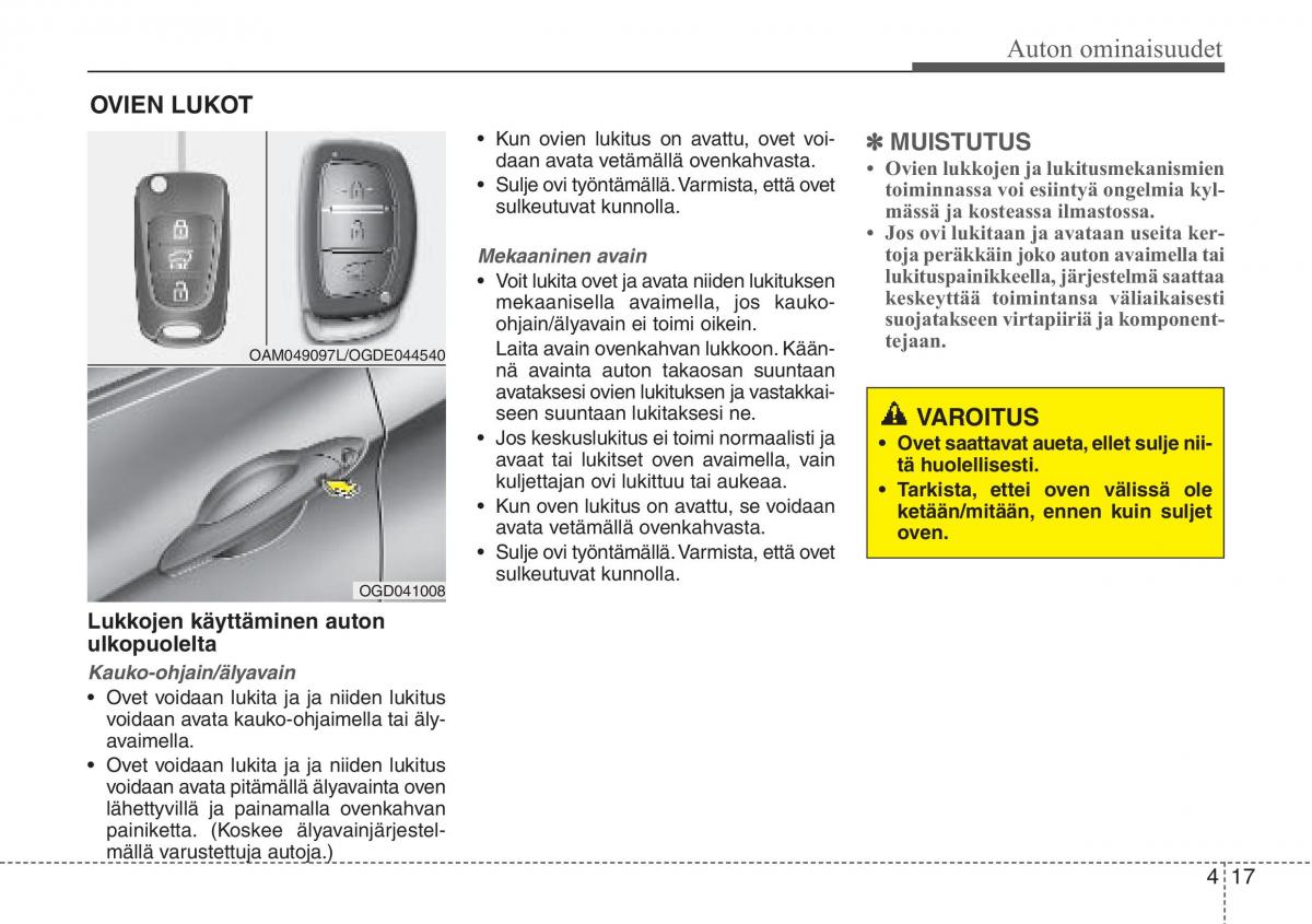 Hyundai i30 II 2 omistajan kasikirja / page 99