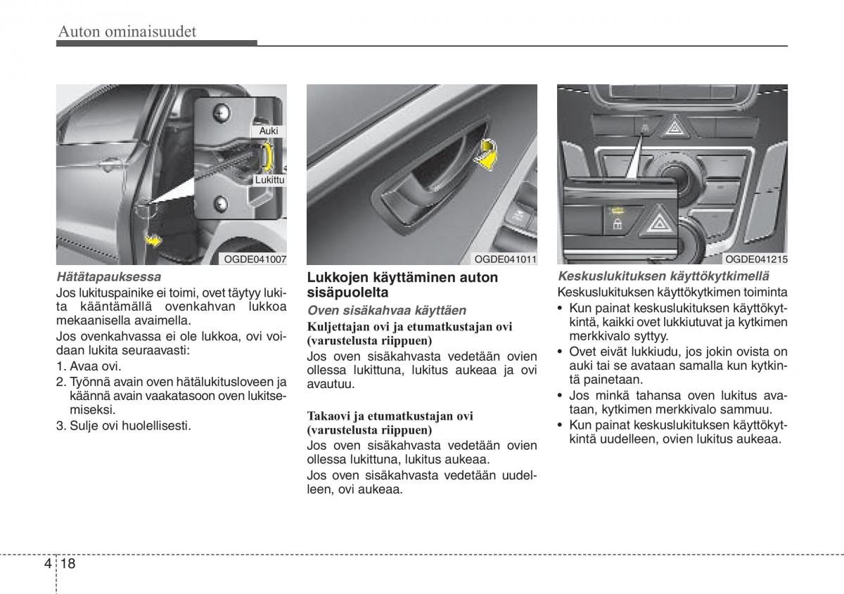 Hyundai i30 II 2 omistajan kasikirja / page 100