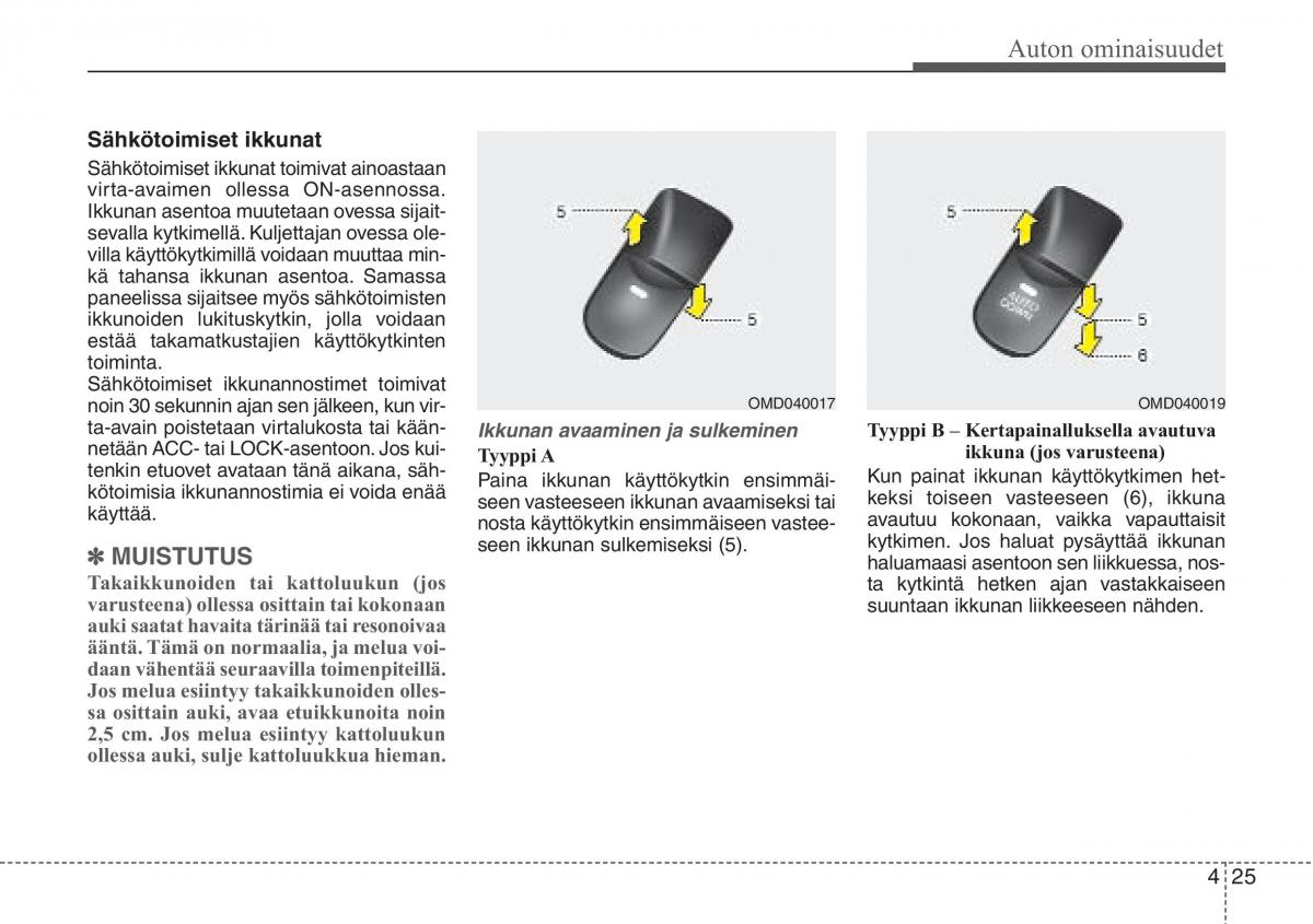 Hyundai i30 II 2 omistajan kasikirja / page 107