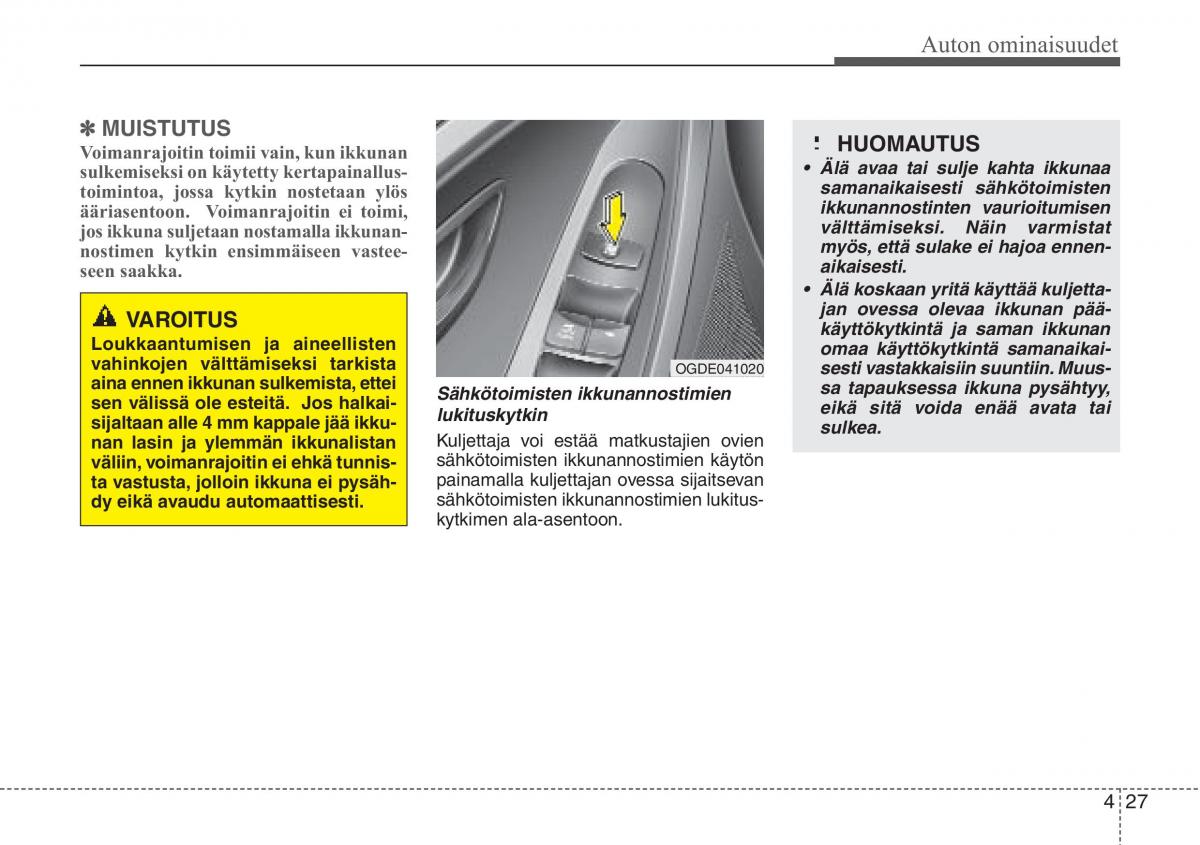 Hyundai i30 II 2 omistajan kasikirja / page 109