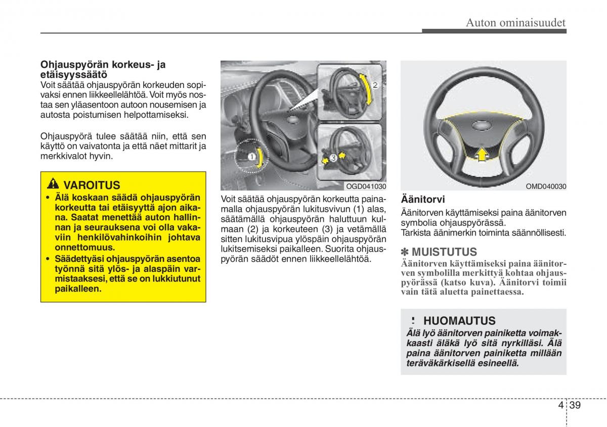 Hyundai i30 II 2 omistajan kasikirja / page 121