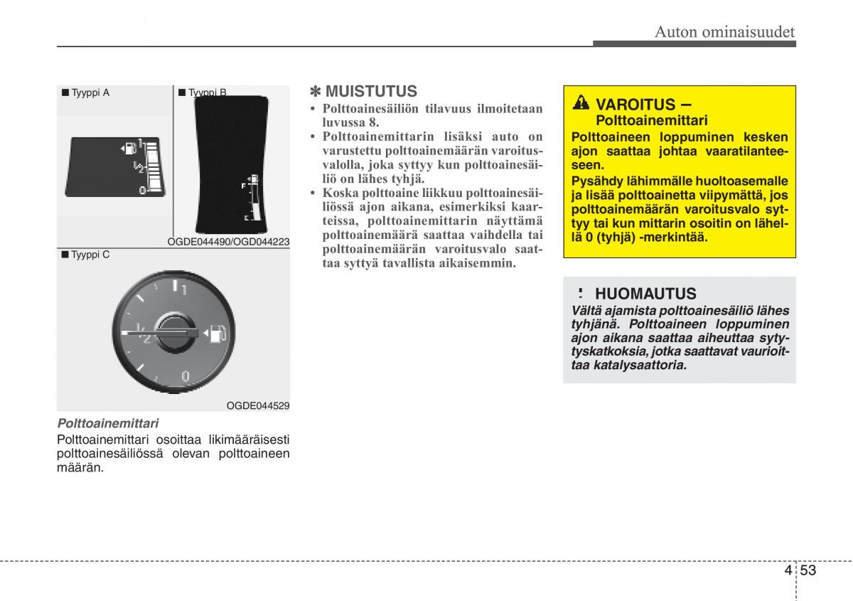 Hyundai i30 II 2 omistajan kasikirja / page 135