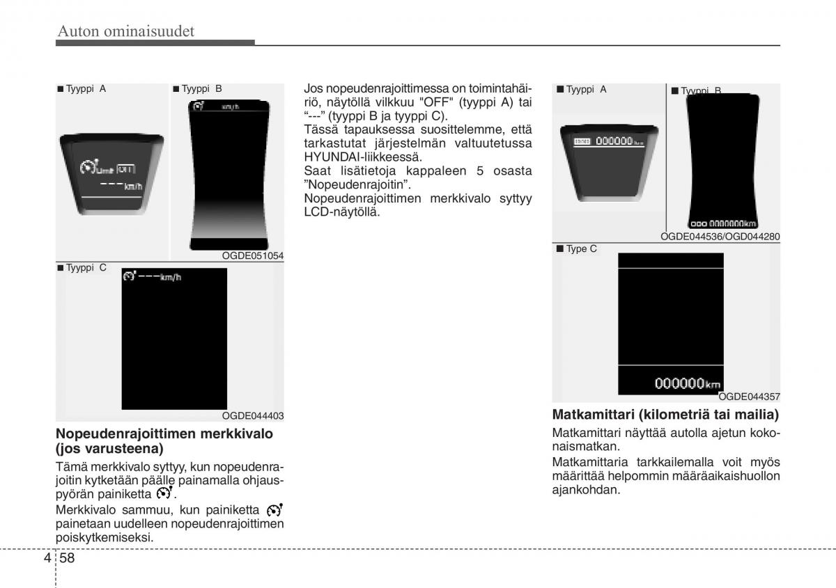 Hyundai i30 II 2 omistajan kasikirja / page 140