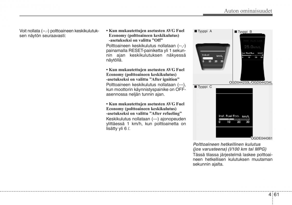 Hyundai i30 II 2 omistajan kasikirja / page 143