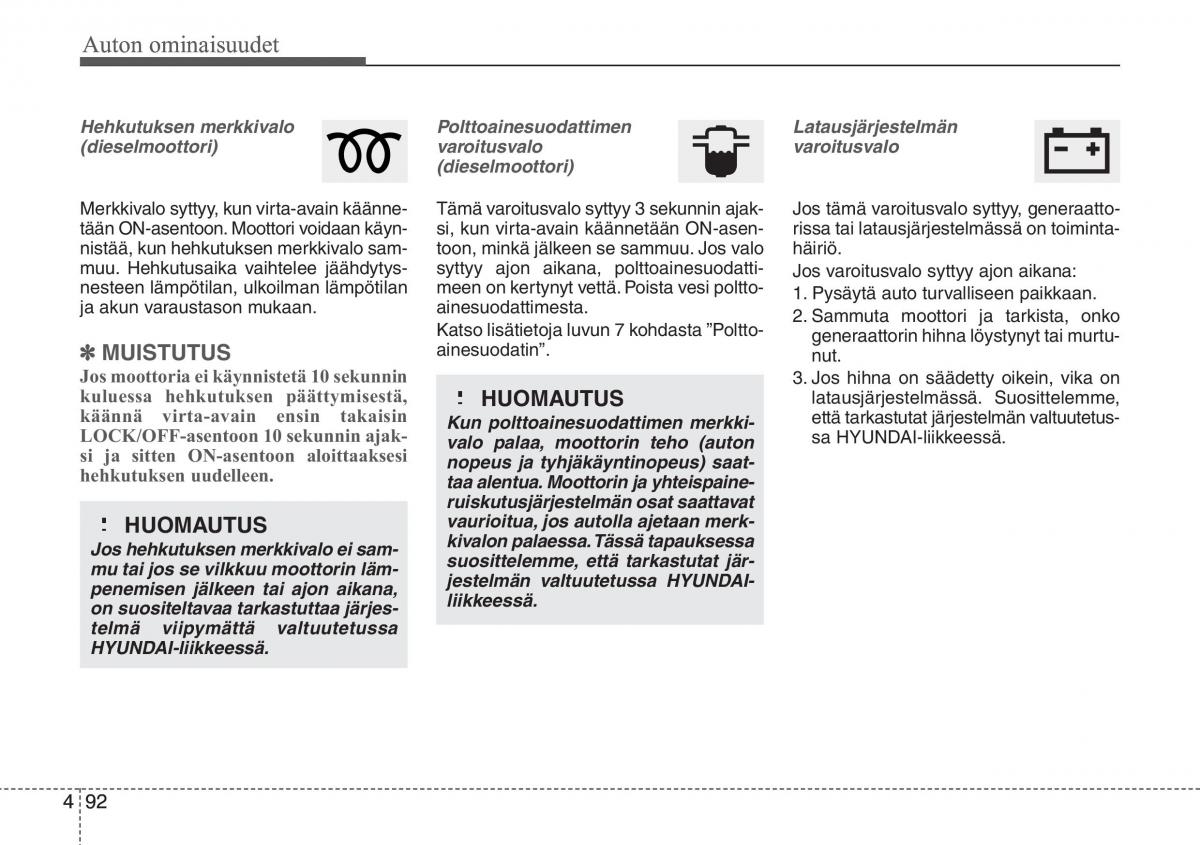 Hyundai i30 II 2 omistajan kasikirja / page 174