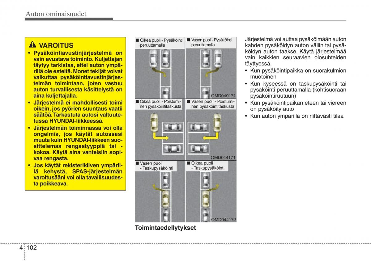 Hyundai i30 II 2 omistajan kasikirja / page 184