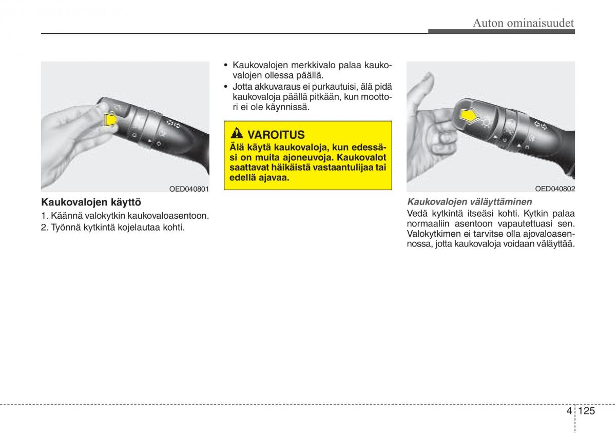 Hyundai i30 II 2 omistajan kasikirja / page 207