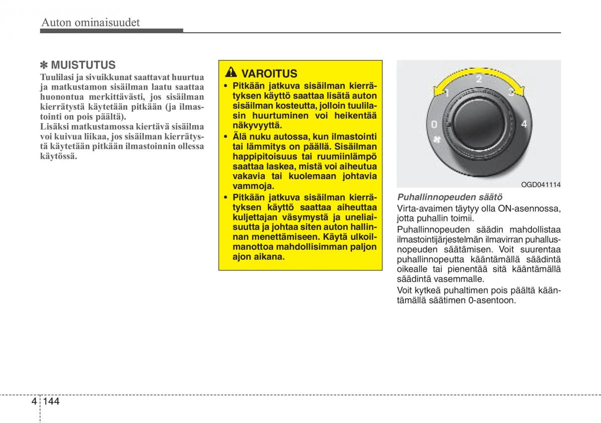 Hyundai i30 II 2 omistajan kasikirja / page 226