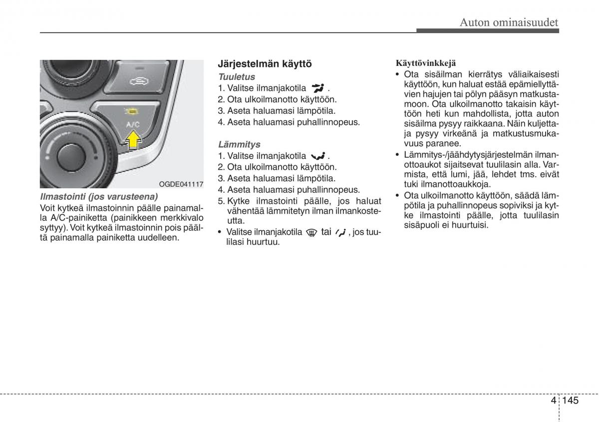 Hyundai i30 II 2 omistajan kasikirja / page 227