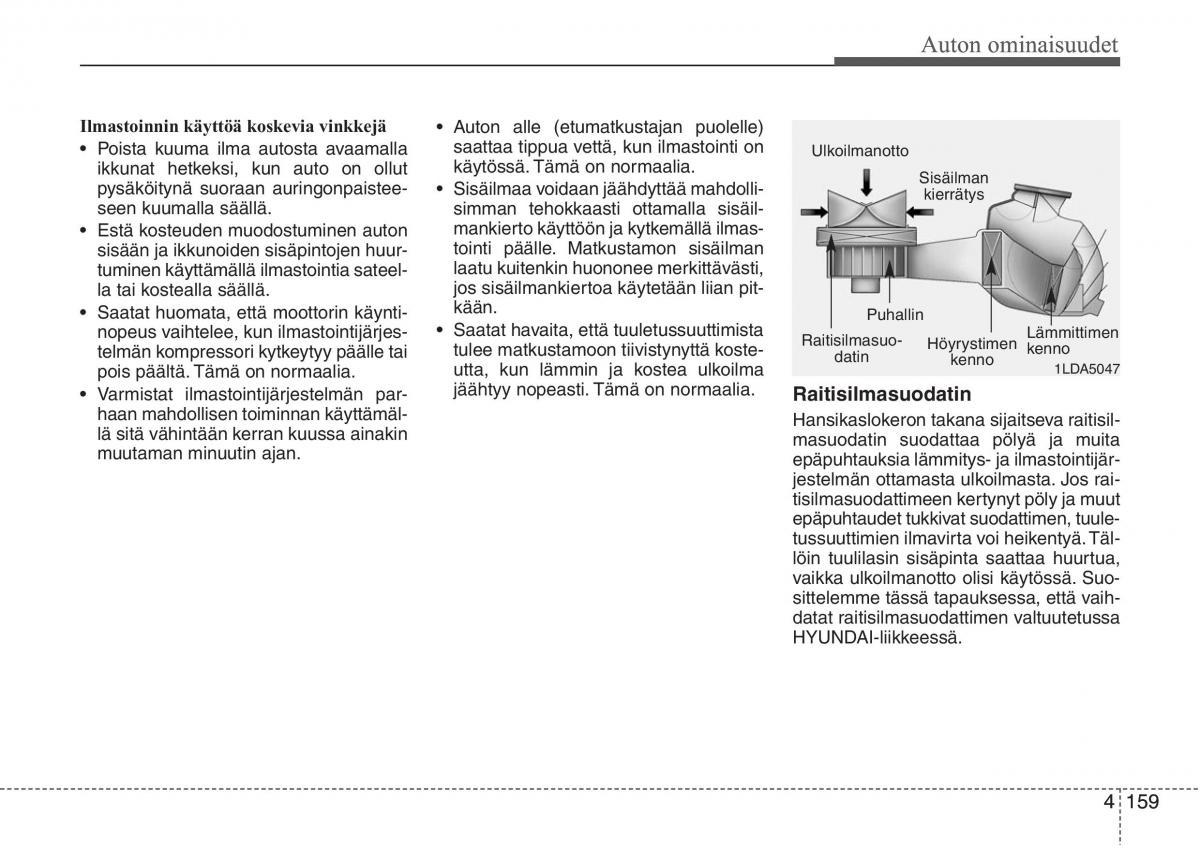 Hyundai i30 II 2 omistajan kasikirja / page 241