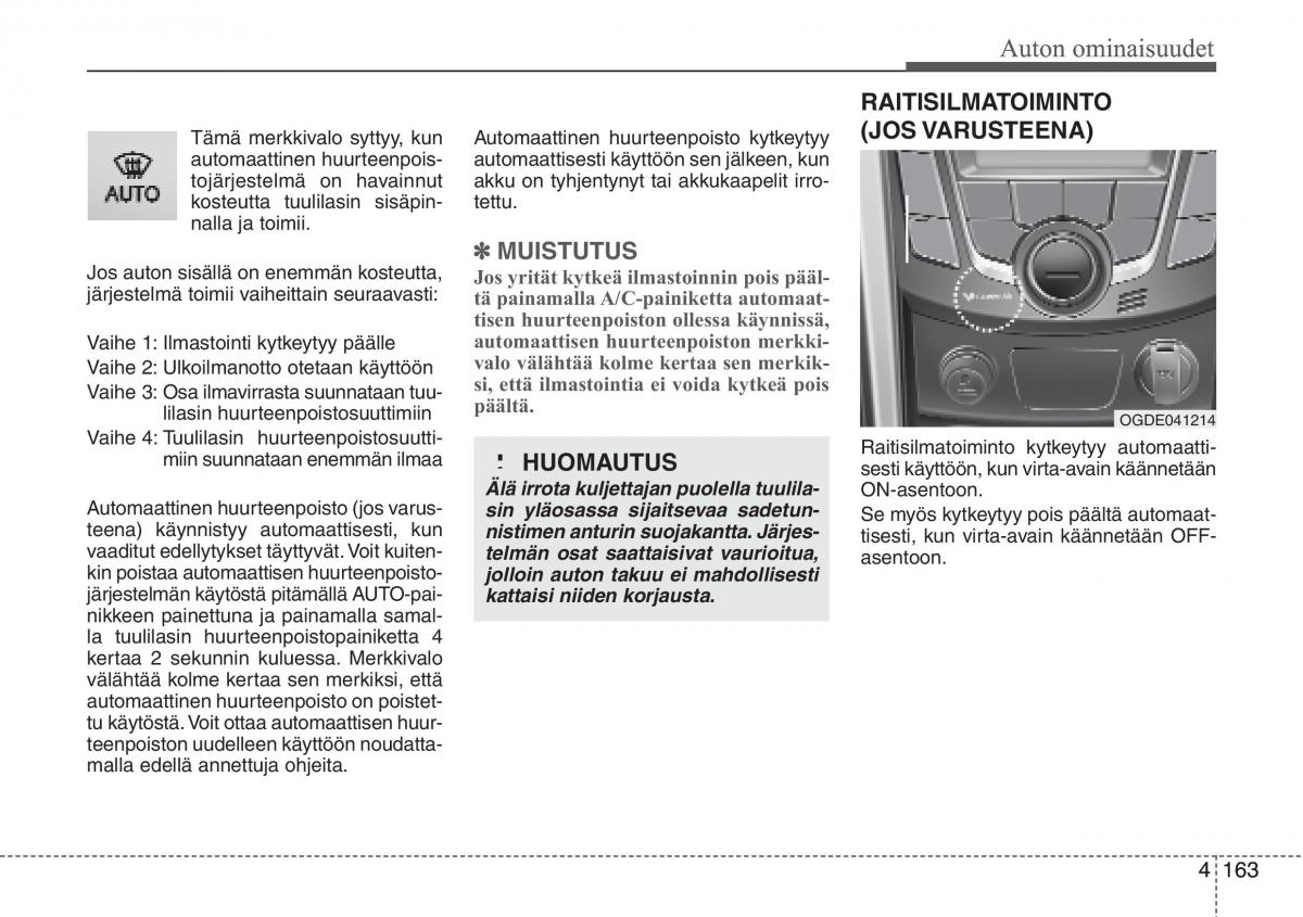 Hyundai i30 II 2 omistajan kasikirja / page 245