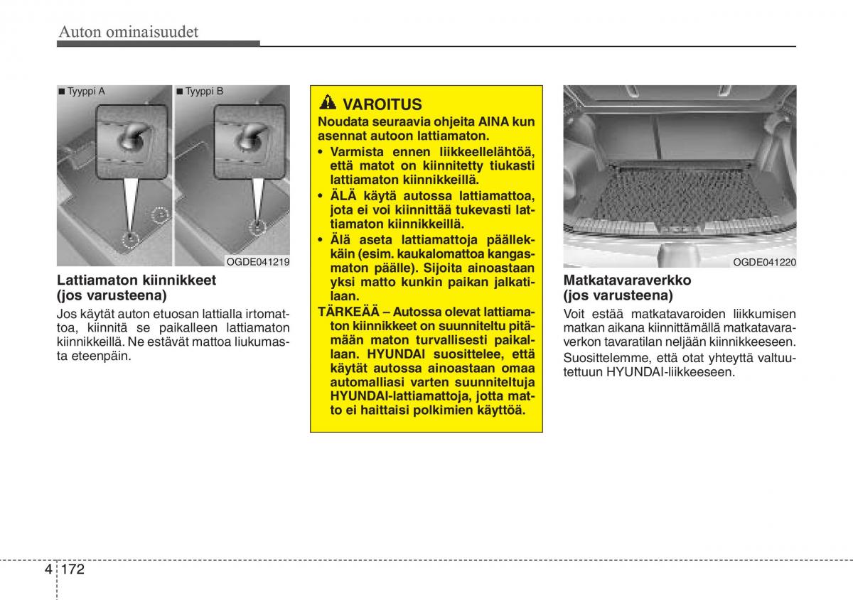 Hyundai i30 II 2 omistajan kasikirja / page 254