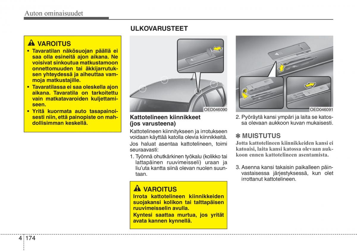 Hyundai i30 II 2 omistajan kasikirja / page 256