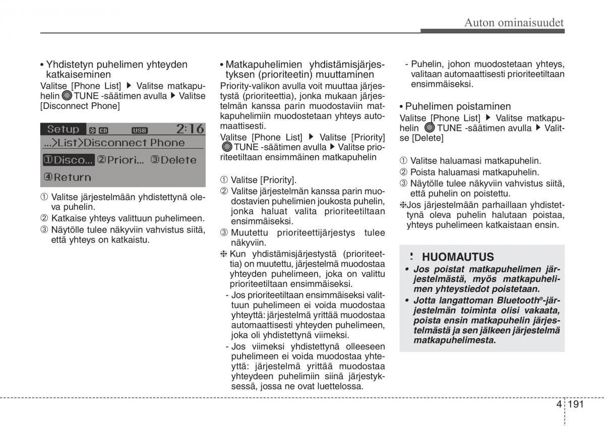 Hyundai i30 II 2 omistajan kasikirja / page 273