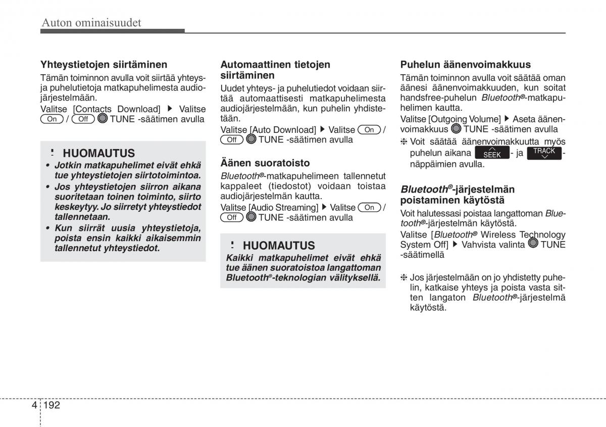 Hyundai i30 II 2 omistajan kasikirja / page 274