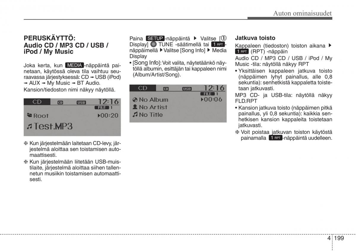 Hyundai i30 II 2 omistajan kasikirja / page 281