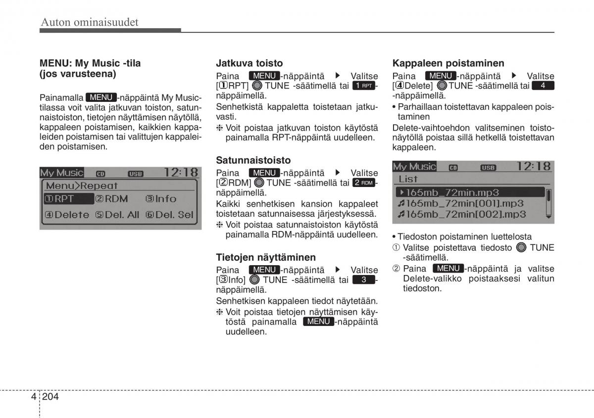 Hyundai i30 II 2 omistajan kasikirja / page 286