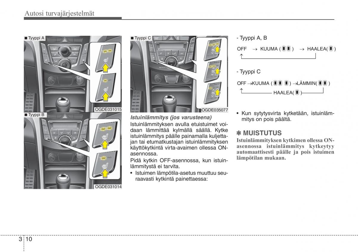 Hyundai i30 II 2 omistajan kasikirja / page 29