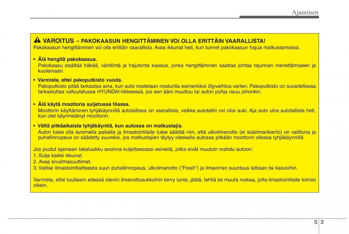 Hyundai i30 II 2 omistajan kasikirja / page 312