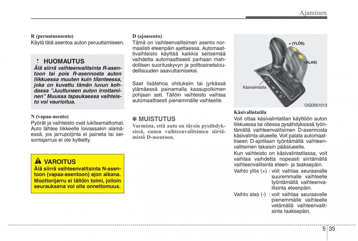 Hyundai i30 II 2 omistajan kasikirja / page 344