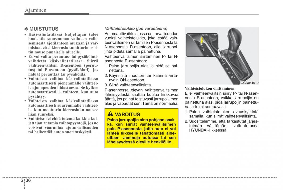 Hyundai i30 II 2 omistajan kasikirja / page 345