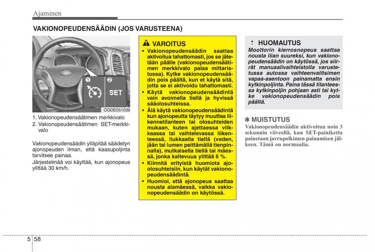 Hyundai i30 II 2 omistajan kasikirja / page 367