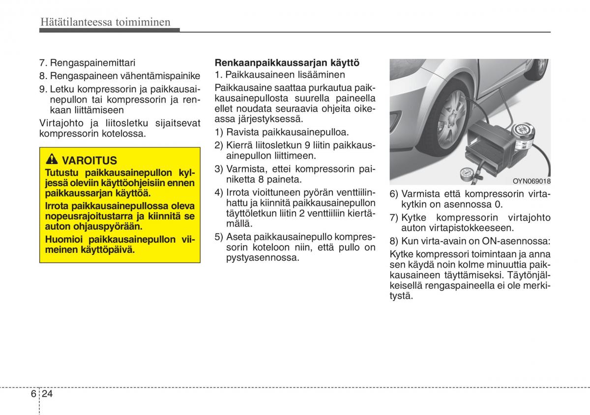 Hyundai i30 II 2 omistajan kasikirja / page 421