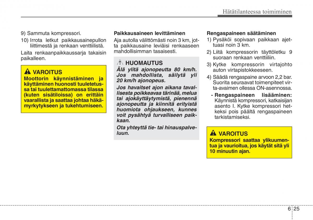 Hyundai i30 II 2 omistajan kasikirja / page 422