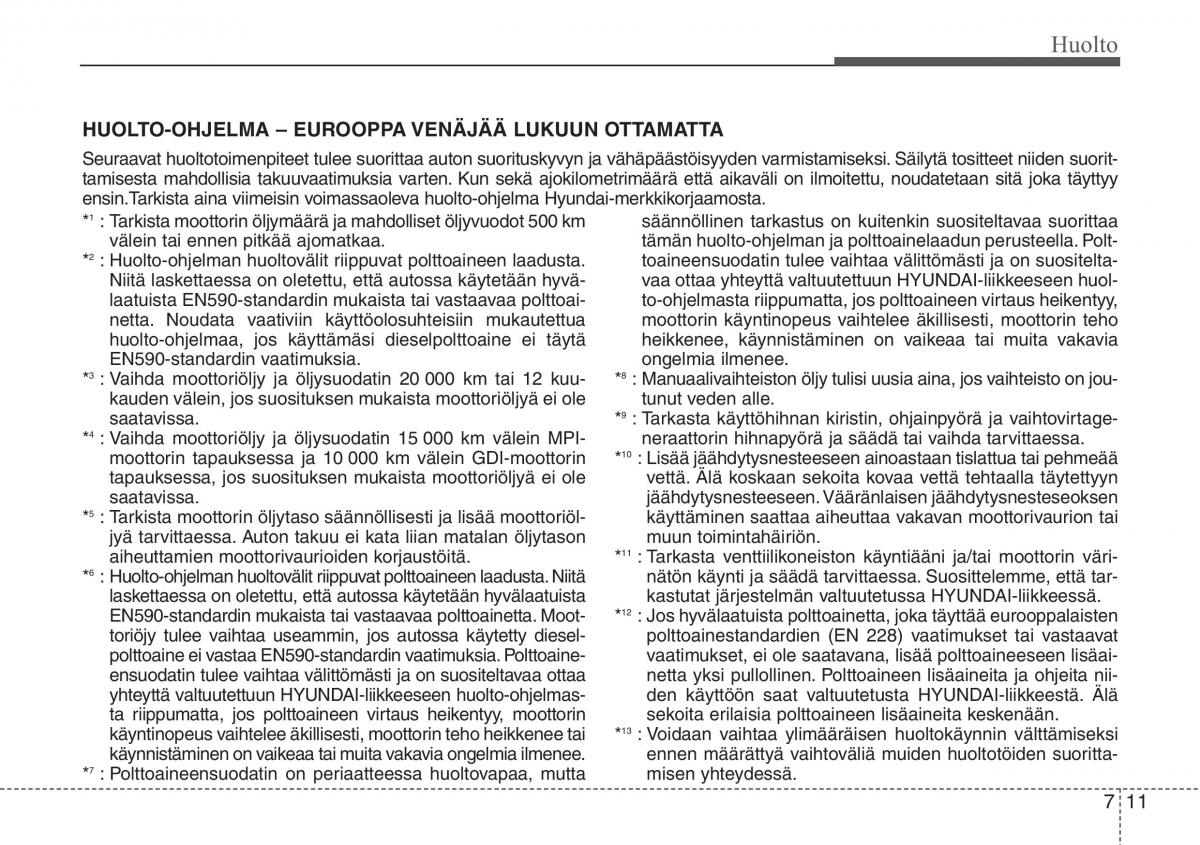 Hyundai i30 II 2 omistajan kasikirja / page 440