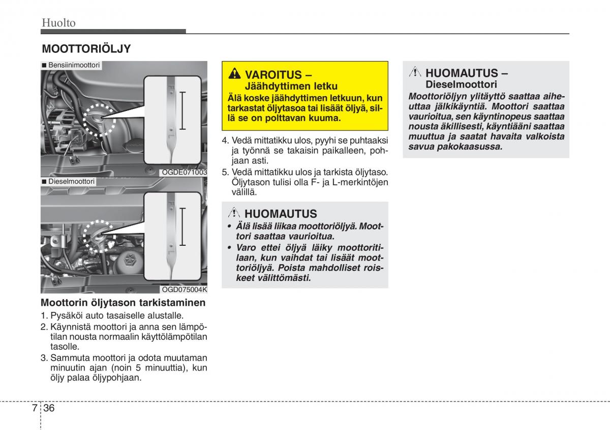 Hyundai i30 II 2 omistajan kasikirja / page 465