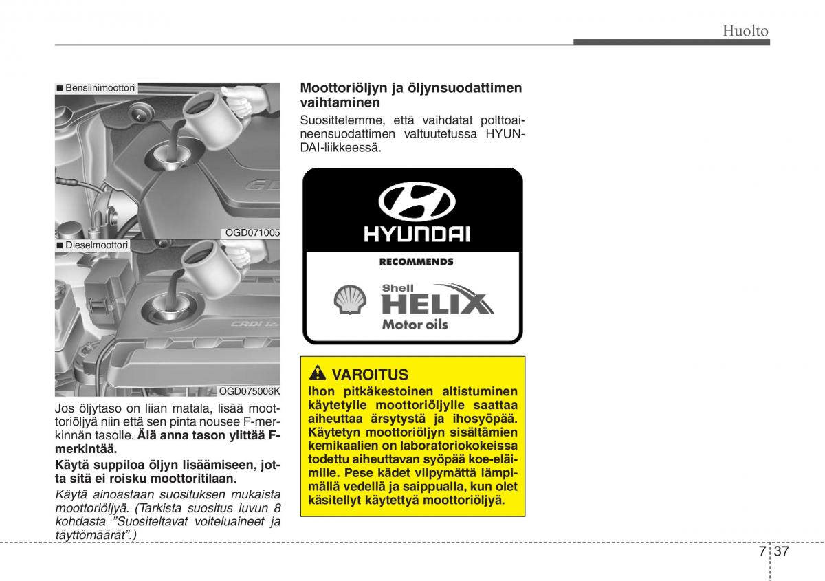 Hyundai i30 II 2 omistajan kasikirja / page 466