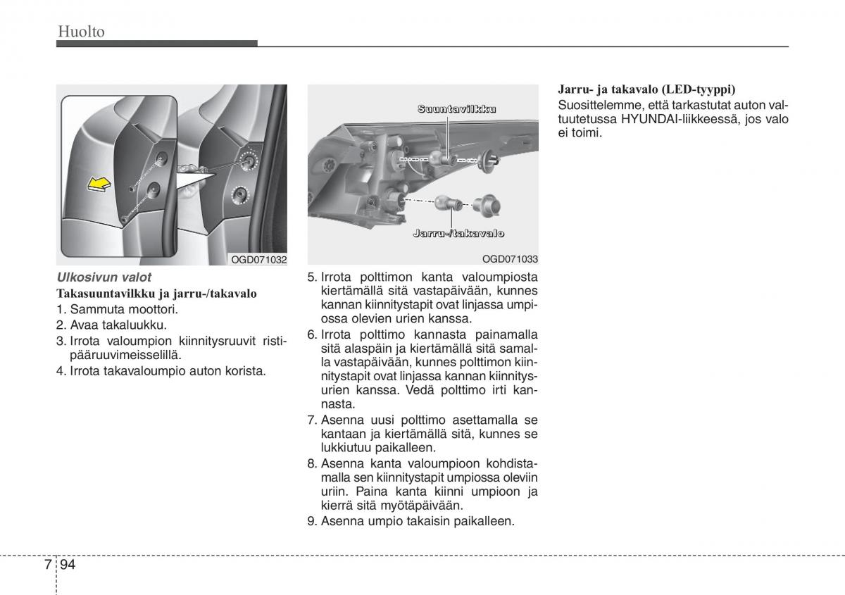 Hyundai i30 II 2 omistajan kasikirja / page 523