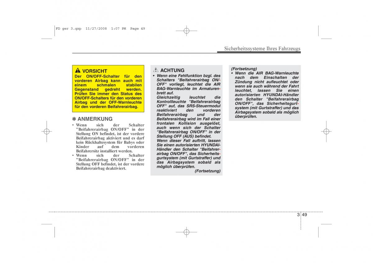 Hyundai i30 I 1 Handbuch / page 66