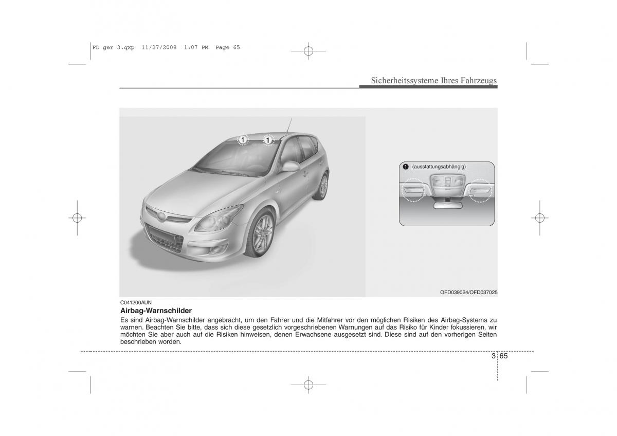 Hyundai i30 I 1 Handbuch / page 82