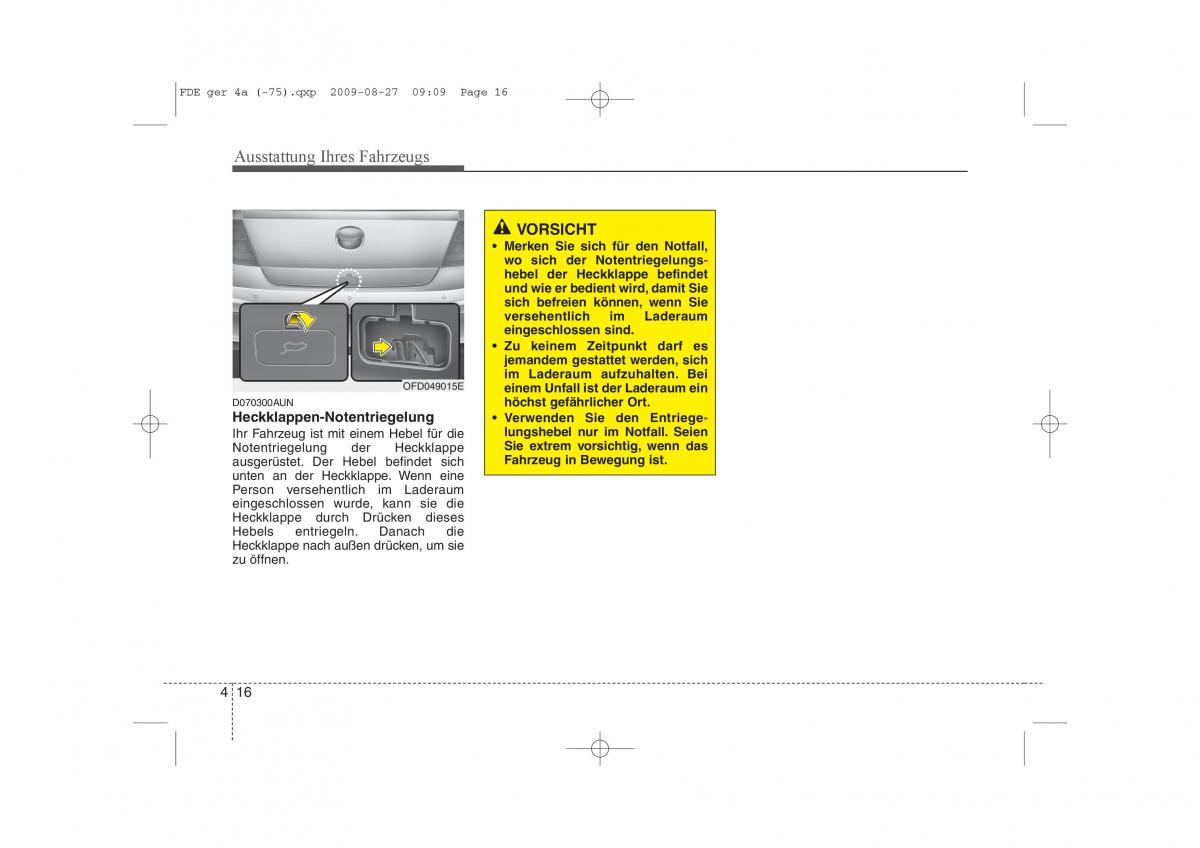 Hyundai i30 I 1 Handbuch / page 98