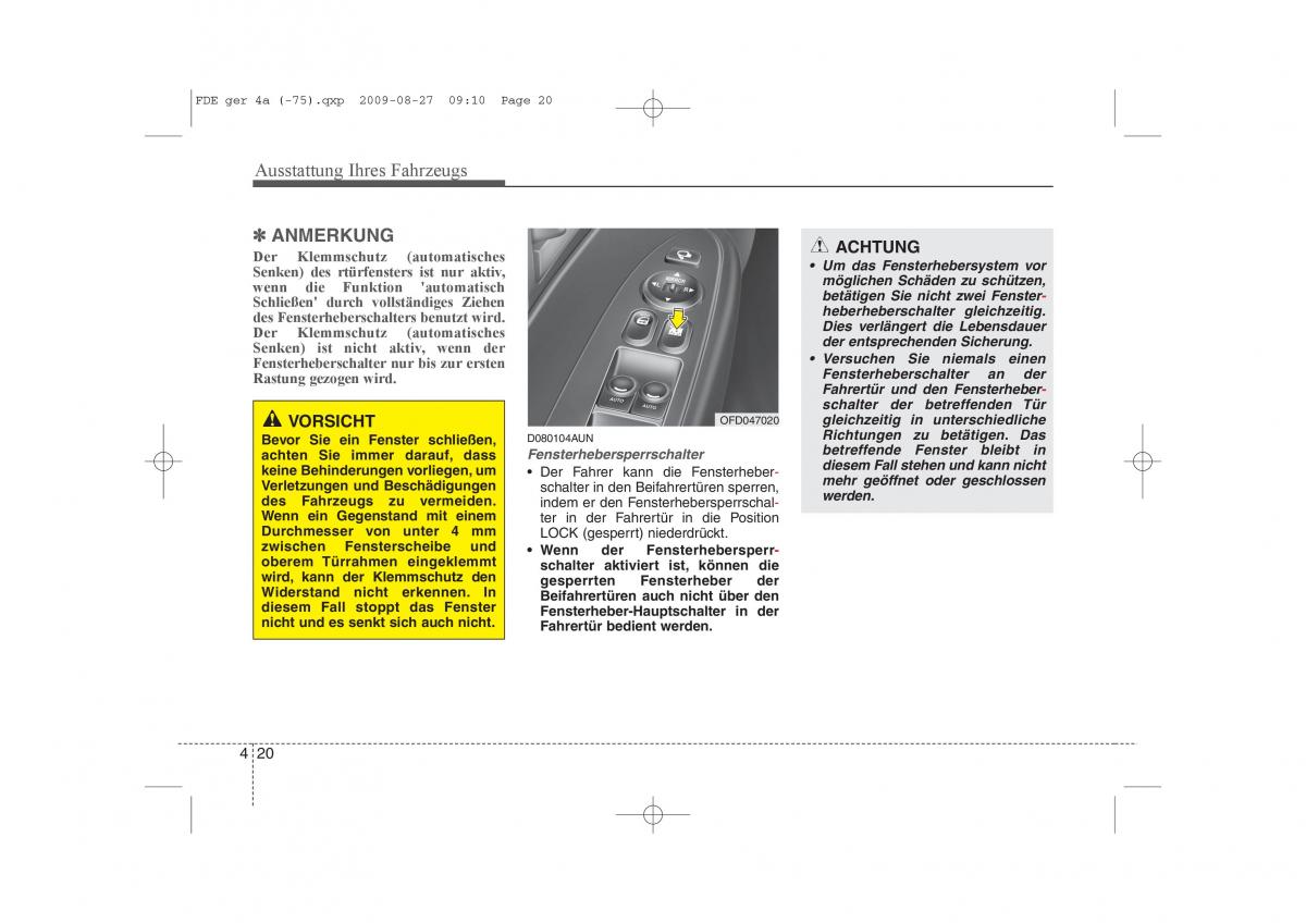 Hyundai i30 I 1 Handbuch / page 102