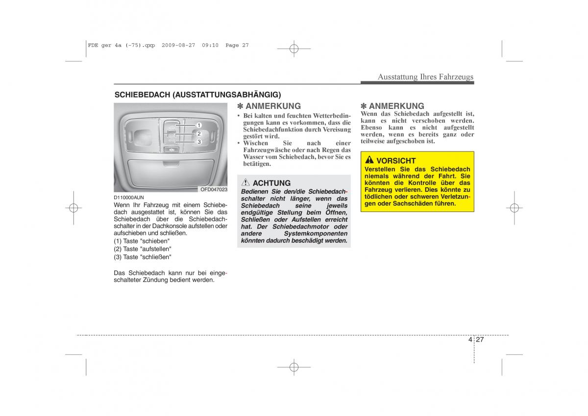 Hyundai i30 I 1 Handbuch / page 109