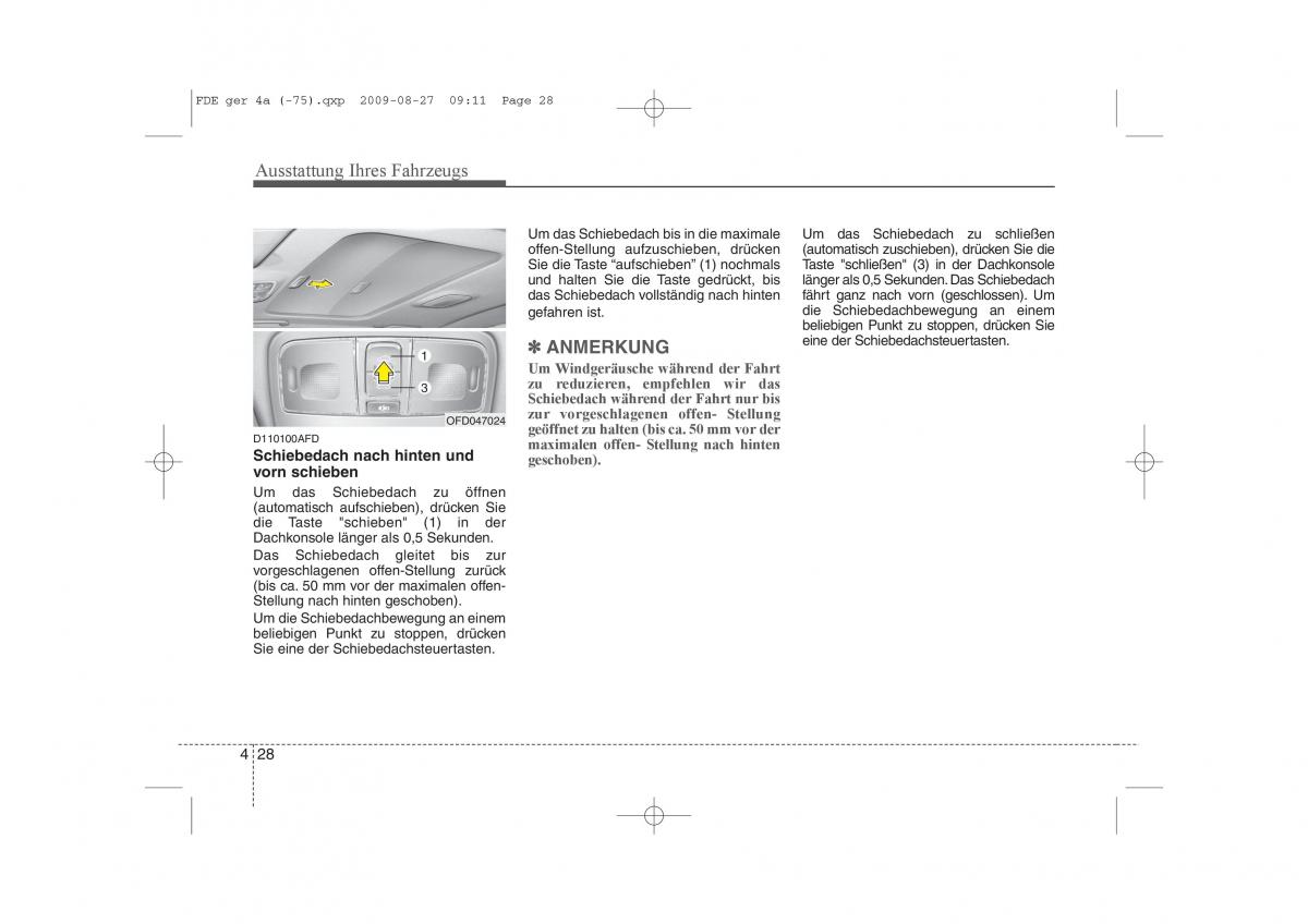 Hyundai i30 I 1 Handbuch / page 110