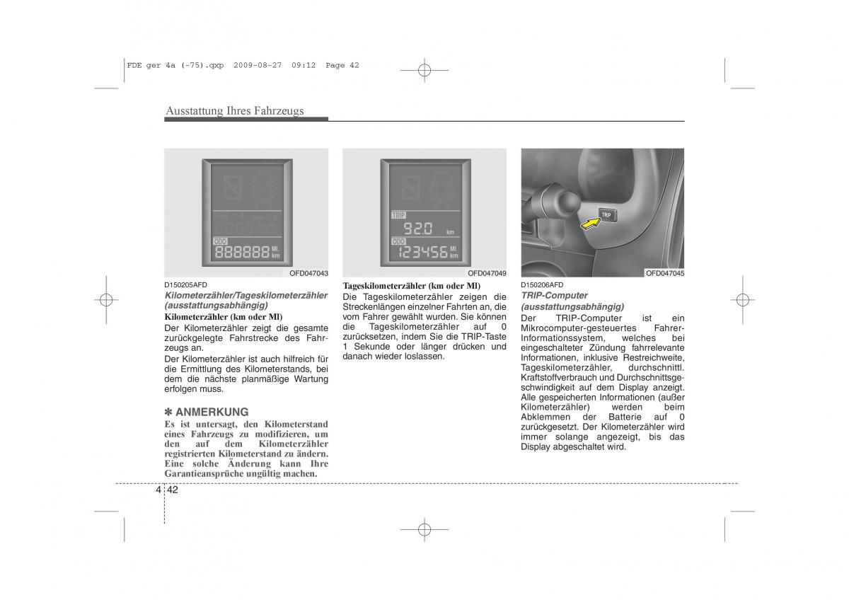 Hyundai i30 I 1 Handbuch / page 124