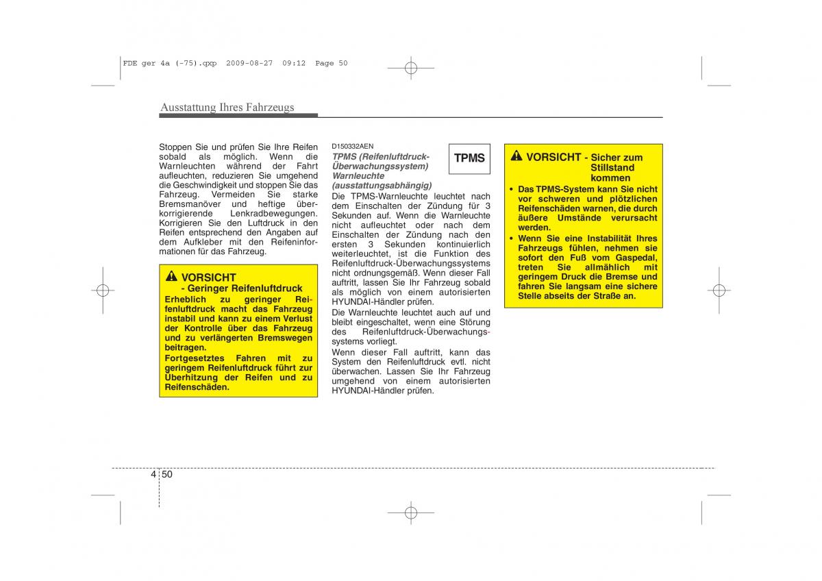 Hyundai i30 I 1 Handbuch / page 132