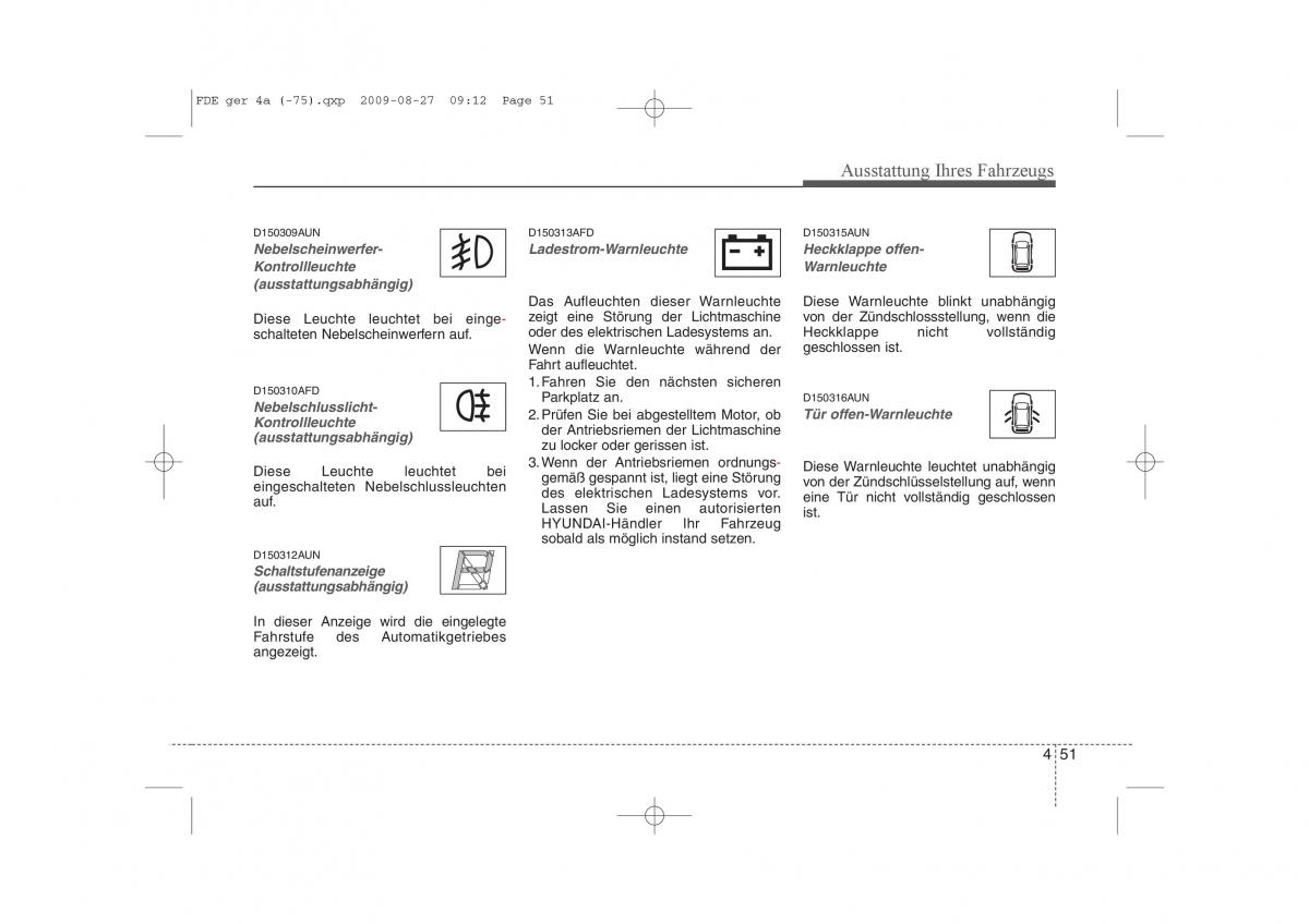 Hyundai i30 I 1 Handbuch / page 133